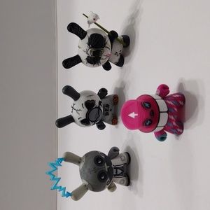2Tone Dunny Series Toy Art Collectible Kidrobot  Set of 4